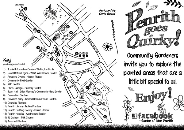 Penrith community gardens and quirky planters trail