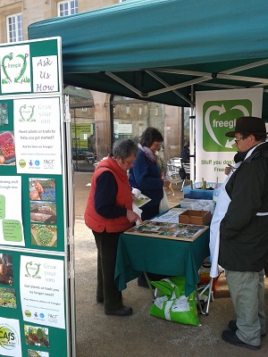 PACT/Freegle stall at Lowther Plant Fair