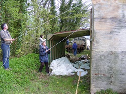 Covering the Appleby Polytunnel